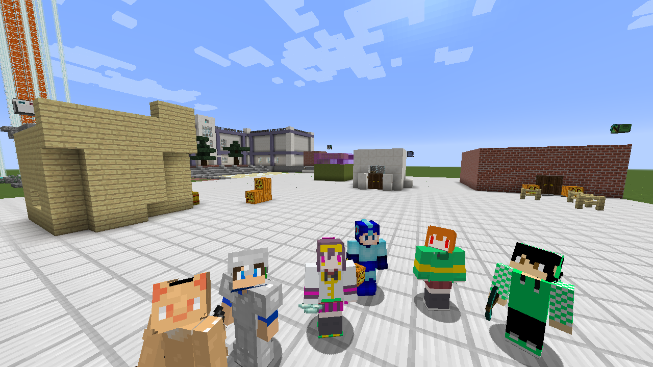 マインクラフトの集合写真